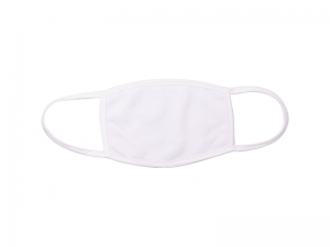 11*16.5cm Sublimation Non-Medical Face Mask (White Edge, Small)