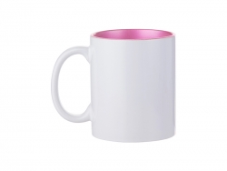 Sublimation 11oz Inner Sparkle Mug (Pink)