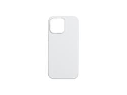 iPhone 16 Pro Max Cover con  insert (Goma, Blanco)