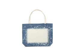 Tote Bag Linho Estrelada (Jeans Sintético,  48*35cm)