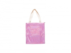 Bolsa Tote Brilhante (34*37cm, Cor-De-Rosa)