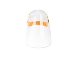Boné de Malha Adulto Sublimação Sem Shield Facial Removível (Laranja)