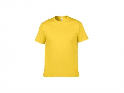 Camiseta Algodão-Amarela Claro