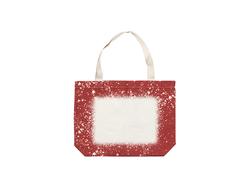 Tote Bag Linho Estrelado  (Vermelho,  48*35cm)