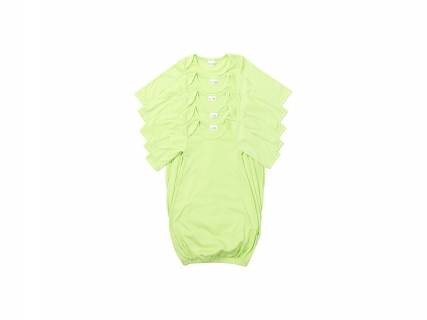 Pijama Bebé Manga Larga Talla S (Verde,0-3M)