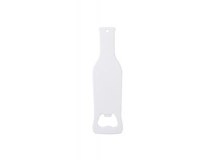 Sublimation Blanks Full White Stainless Steel Bottle Opener (4*14cm, Bottle)