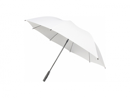 Sublimation 30inch Golf Umbrella(Self-Opening, White)