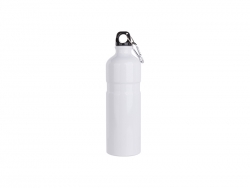 Sublimation 750ml Aluminum Water Bottle (White)