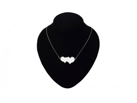 Sublimation Necklace 06(Heart to Heart)