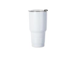 Botella Acero Inoxidable con Boquilla 30oz/900ml (Blanco)