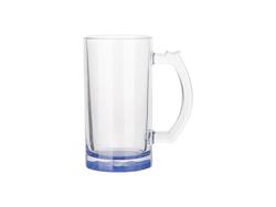 Jarra Cerveja Vidro Transparente 16oz (Azul Escuro)