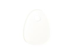 Sublimation Blanks Acrylic Name Tag (6*8*0.4cm,Egg Shape)