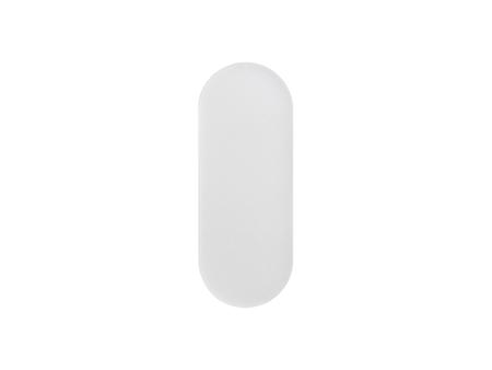 Lima de pie de vidrio sublimación, con cubierta de PVC (forma cuadrada de esquina redondeada, 4 * 10 cm)