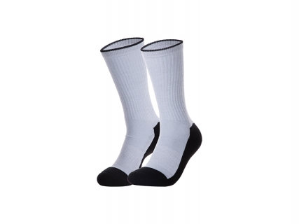 Sublimation Silver Silk Glitter Tube Sock (22*23cm)