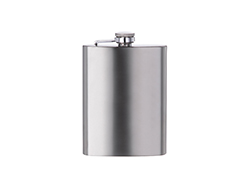 Frasco Inox 8oz/240m (Prateado)