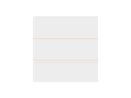 Cartel cuadrado de MDF con rayas (20*20*1.5cm)