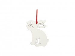 Sublimation Blanks MDF Ornament (Easter Bunny)
