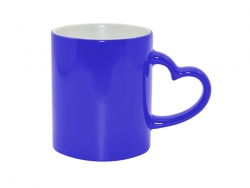 Caneca Mágica 11oz Asa Coração Azul