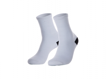 Sublimation Silver Silk Glitter Adult Crew Sock (8.8*30.5)