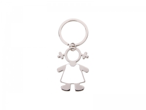 Sublimation Human Shape Key Chain (Girl)