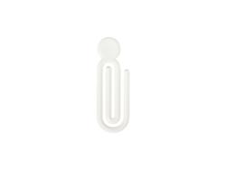 Clips de papel subacrílico (forma de cabeza redonda, 3,3 * 9,6 * 0,4 cm)