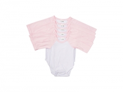 Mono Bebé Manga Larga Raglán Talla S (Rosa,0-3M)