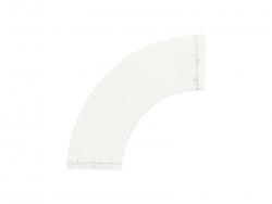 Sublimation Blanks PU leather Bookmark(2.8*7*0.1cm,white)