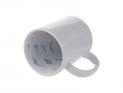 Sublimation 11oz Motto Mug (Fish, Measurement)