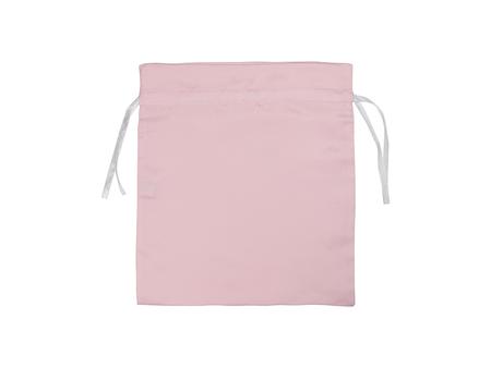 Bolsa Cordón Satén Rosa (35*38cm)