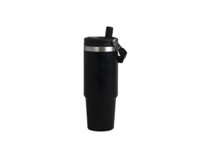 Engraving Blanks 30oz/900ml Powder Coated Stainless Steel Travel Tumbler w/ Portable Lid