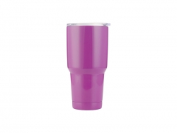 Sublimation 30oz Stainless Steel Tumbler(Purple)