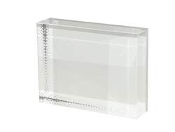 Small Square Sublimation Crystal