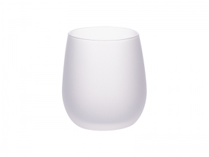 Sublimation 10oz/300ml Stemless Wine Glass (Frosted)