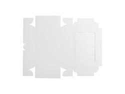 Caixa de bolo sub com janela (23.8*15.8*7.5cm)