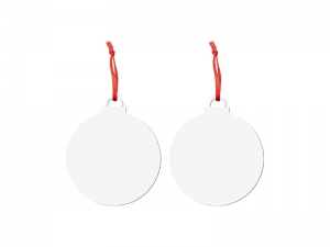 Sublimation 3&quot; HardBoard Ornament Bulb