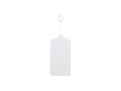 Sublimation PET Ornament (Wishing Card Shape, 5*10cm)