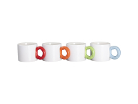 Sublimation 9oz/280ml White Mug with Donut Handle