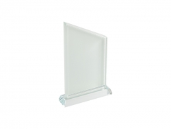 Sublimation Blanks Crystal(Bevel Shape,12*22*1.9cm)