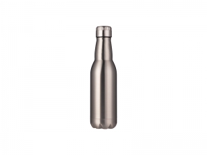 Sublimation 17oz/500ml Stainless Steel Beer Bottle (Silver)