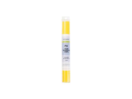 Iron-On Heat Transfer Luminous Vinyl(Yellow to Green Light,12IN*5FT)