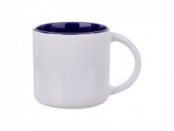 Caneca Cor Interior 14oz (Azul Escuro)