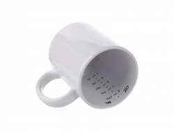 Sublimation 11oz Motto Mug (Measurement)