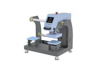 OtterPro Air Press Slide Dual Station Label Maker (5.9"*5.9"/15*15cm, Light Blue)
