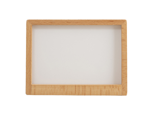 Sublimation 7&quot; Beech Wood Photo Frame with Acrylic Insert
