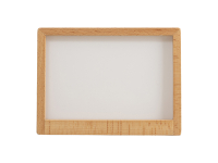 Sublimation 7" Beech Wood Photo Frame with Acrylic Insert