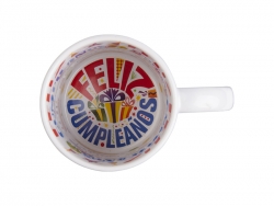 Sublimation 11oz Motto Mug(HAPPY BIRTHDAY, Spanish)