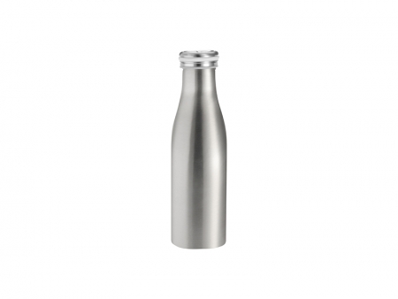Sublimation 17oz/500ml Stainless Steel Milk Bottle (Silver)