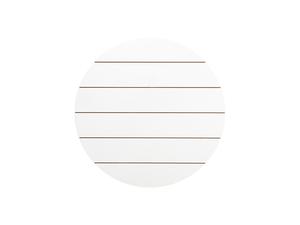 Sublimation Round MDF Sign w/ Stripes (φ25.4*1.5cm)