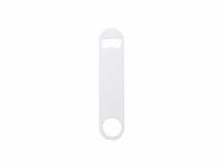 Sublimation Blanks Full White Stainless Steel Bottle Opener (4*17.7cm)
