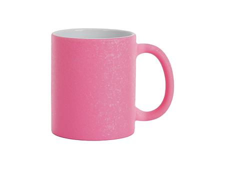 11oz Crackle Finish Ceramic Mug(Rosa)